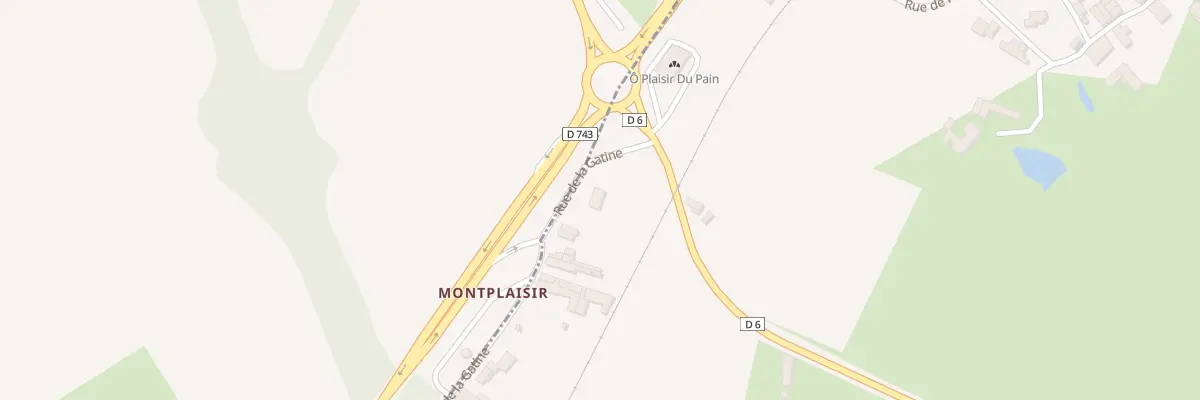Plan du 40 Rue de la Gâtine Montplaisir à Saint-Christophe-sur-Roc