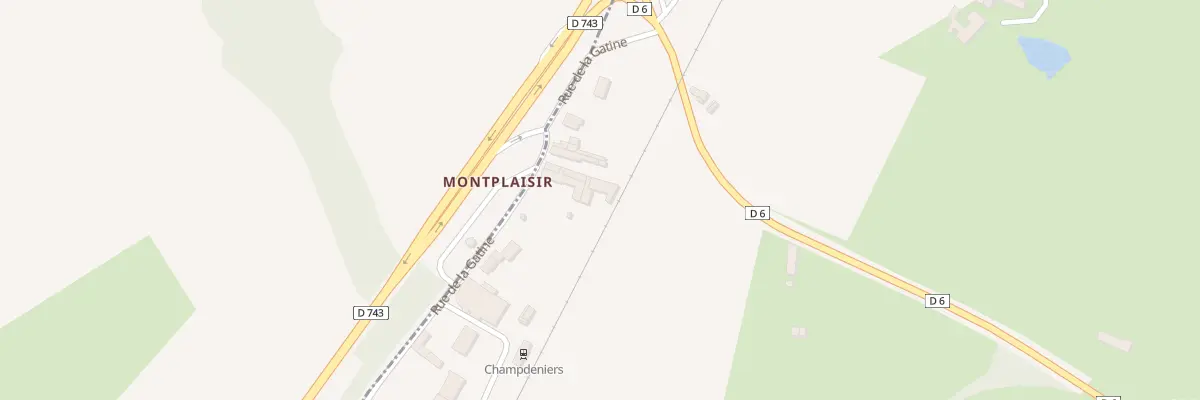 Plan du 22 Rue de la Gâtine Montplaisir à Saint-Christophe-sur-Roc