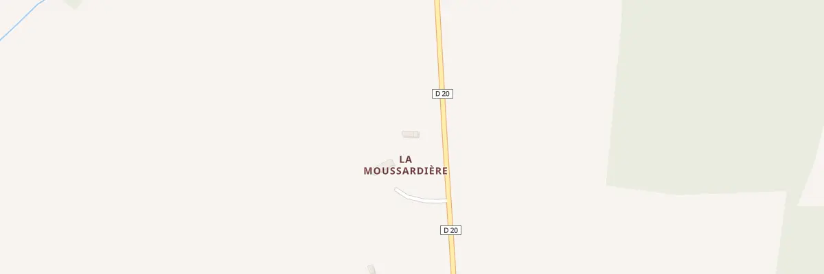 Plan de La Moussardiere à Sainte-Gemmes-le-Robert