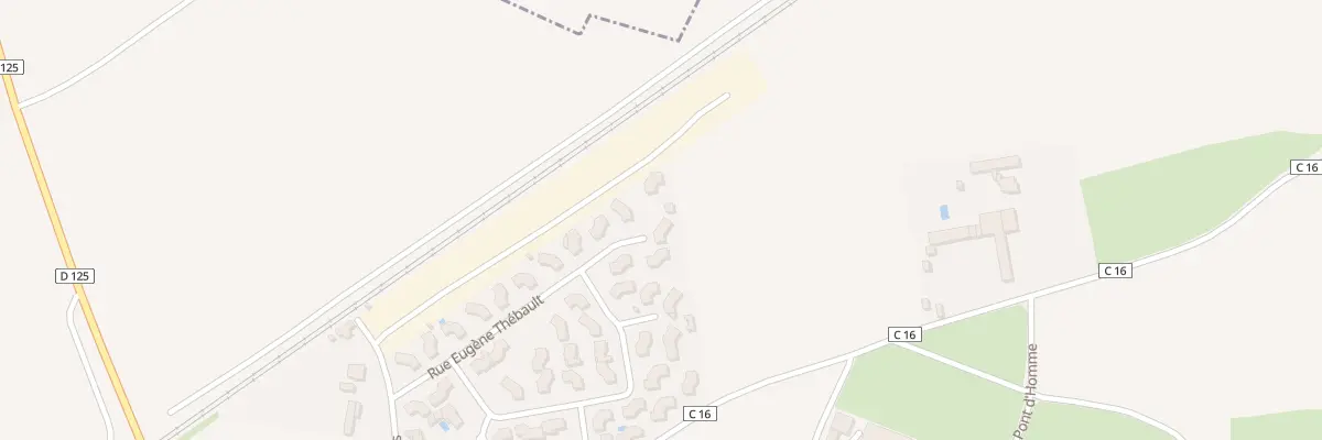 Plan du 24 Rue Eugène Thébault à Vouillé