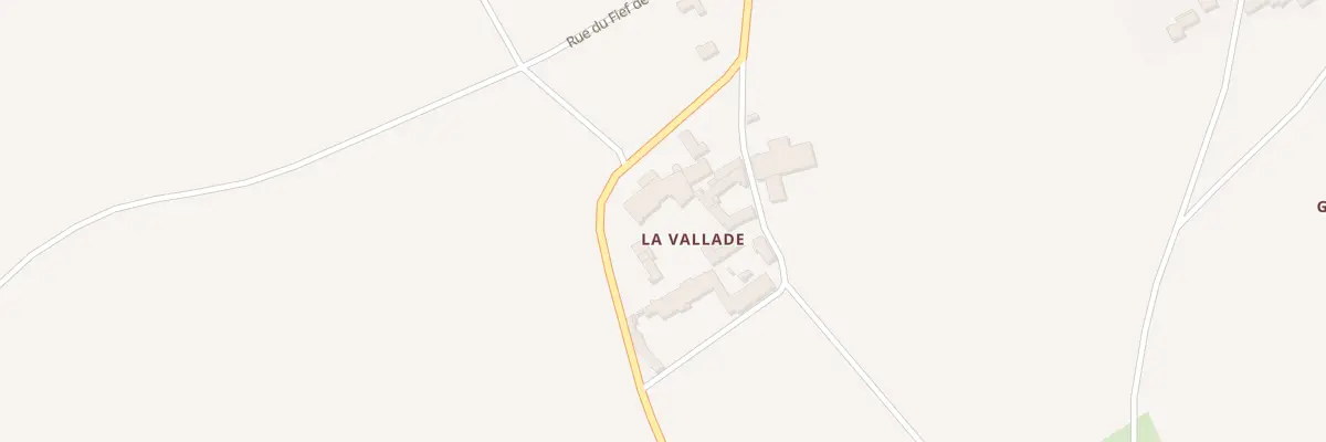 Plan du 1 La Vallade à Sainte-Lheurine