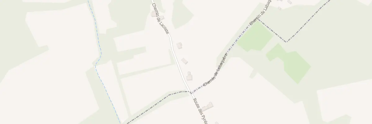 Plan du 9442 Che Lacoste à Poursiugues-Boucoue