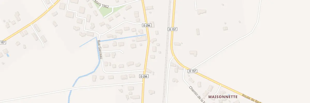 Plan du 27 Rte de Saint Yzan à Bussac-Forêt