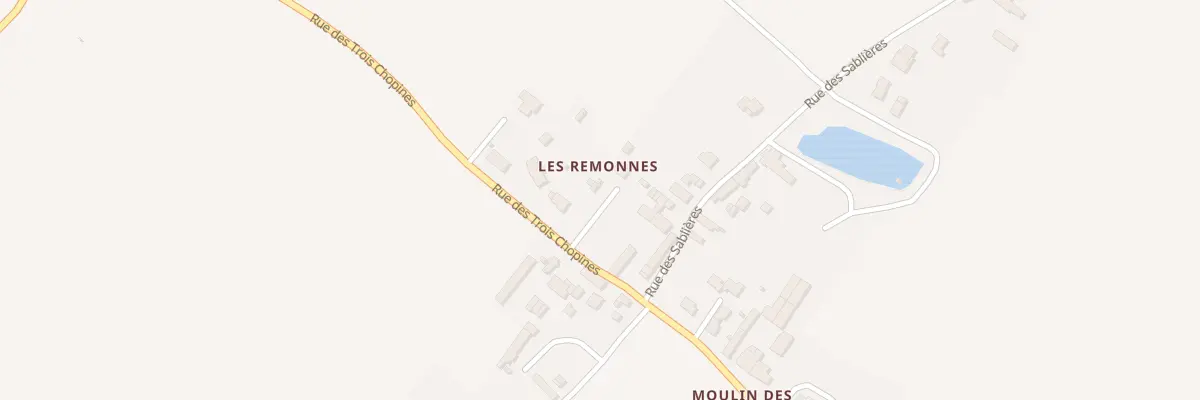 Plan du 70 Rue des Trois Chopines à Doué-en-Anjou