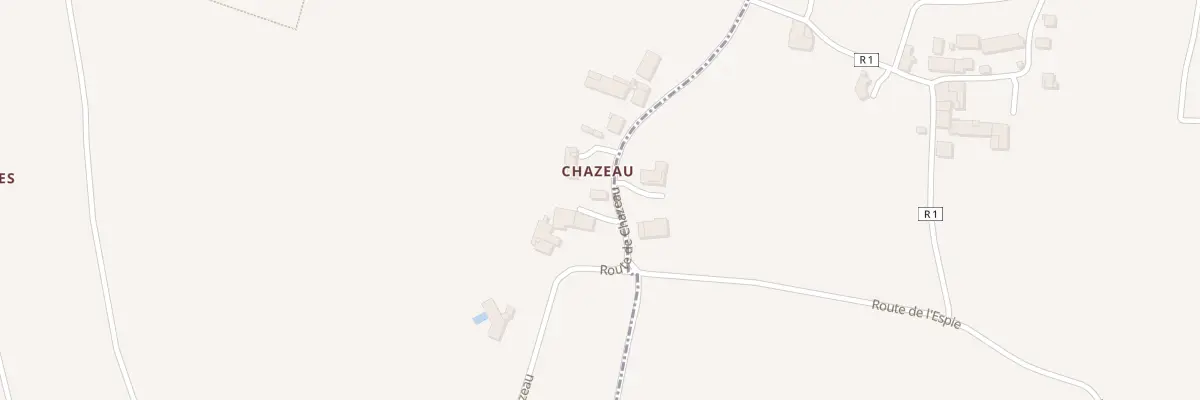 Plan du 5064 Chazeau à Expiremont