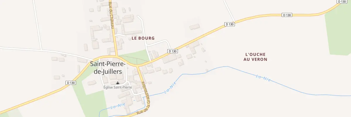 Plan du 24 Rue de la Place à Saint-Pierre-de-Juillers