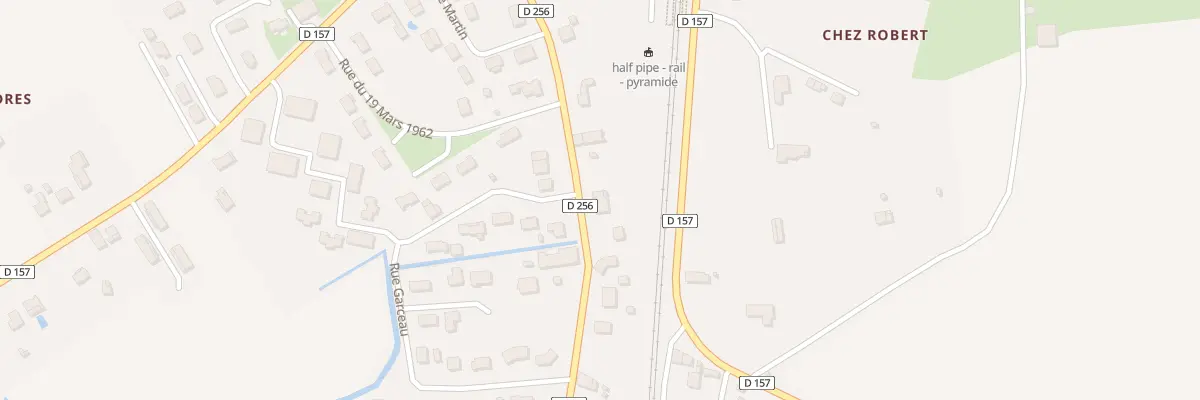 Plan du 23 Rte de Saint Yzan à Bussac-Forêt