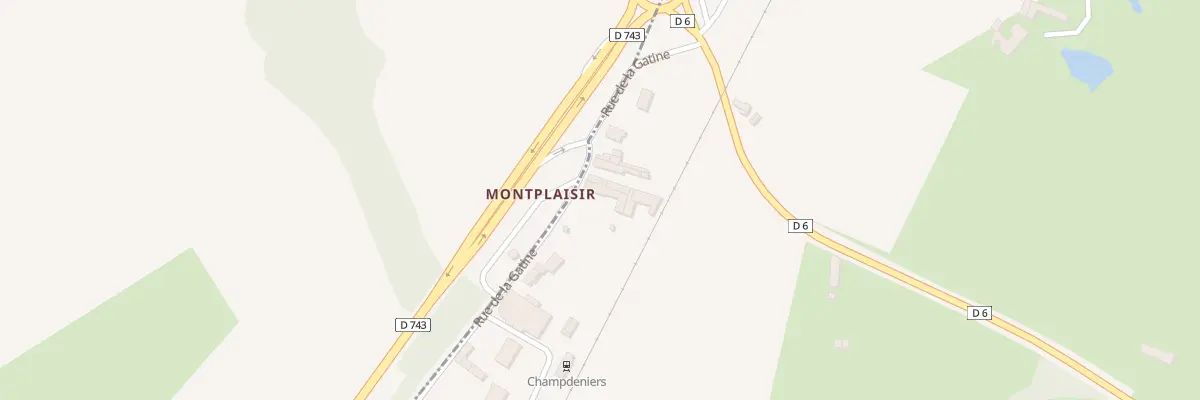 Plan du 28 Rue de la Gâtine Montplaisir à Saint-Christophe-sur-Roc