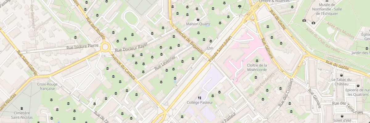 Plan du 18 Rue des Fosses Saint Julien à Caen