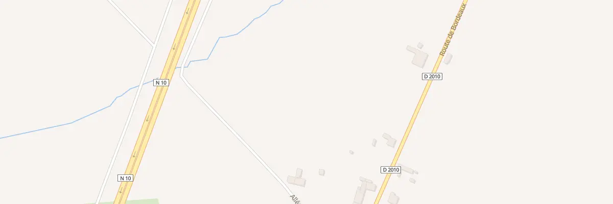 Plan du 126 All de la Maison Blanche à Laruscade