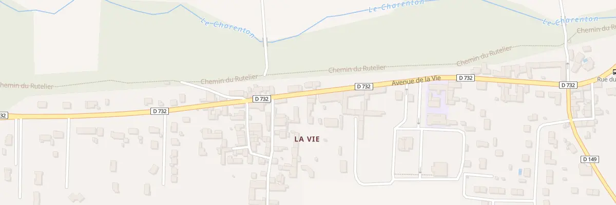 Plan du 427 Av de la Vie à Merpins