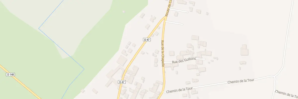 Plan du 13 Rue des Bateliers à Gimeux