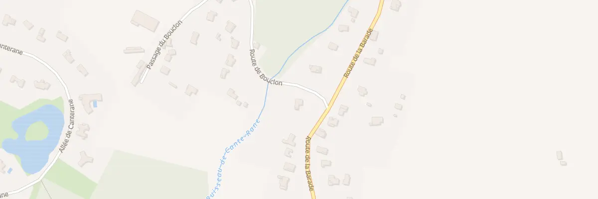 Plan du 52 Rte de la Barade à Saint-Sulpice-et-Cameyrac