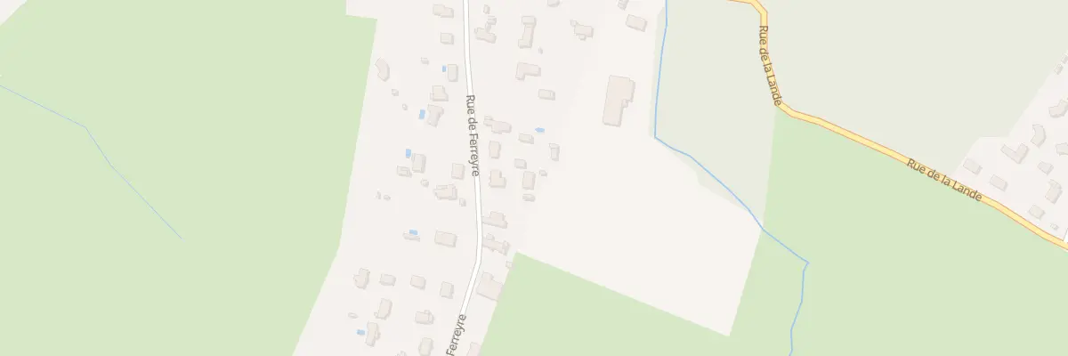 Plan du 96 Rue de Ferreyre à Izon