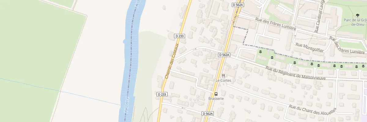 Plan du 2 Rue de la Grâce de Dieu à Fleury-sur-Orne