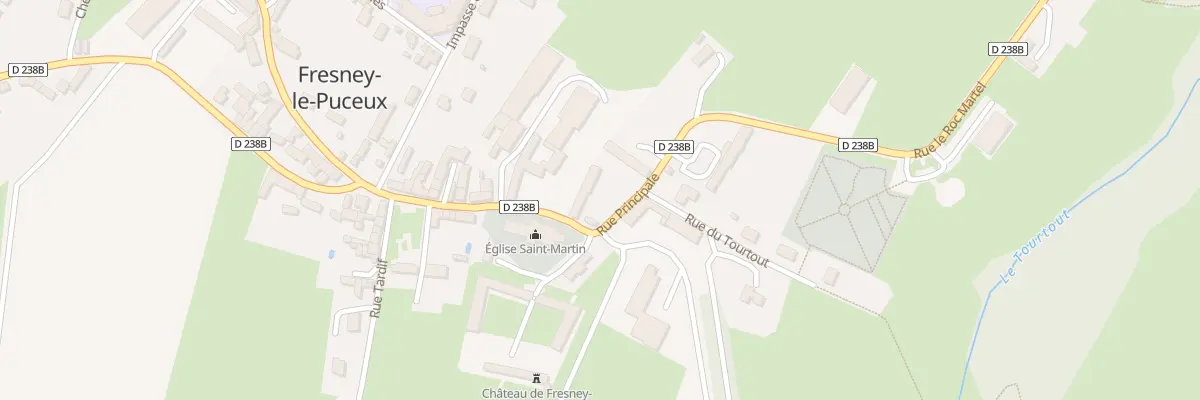 Plan du 6 Rue Principale à Fresney-le-Puceux