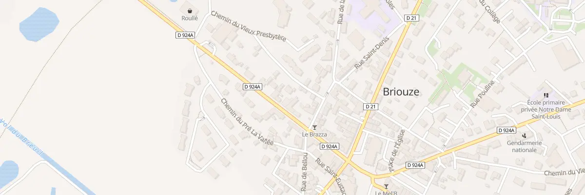 Plan du 26A Rue du Doc Petit à Briouze