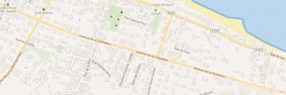 Plan du 2 Rue Capitaine Perry à Langrune-sur-Mer