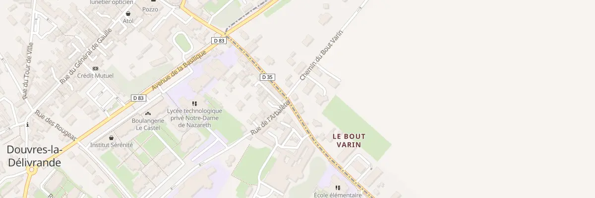 Plan du 2T Che du Bout Varin à Luc-sur-Mer