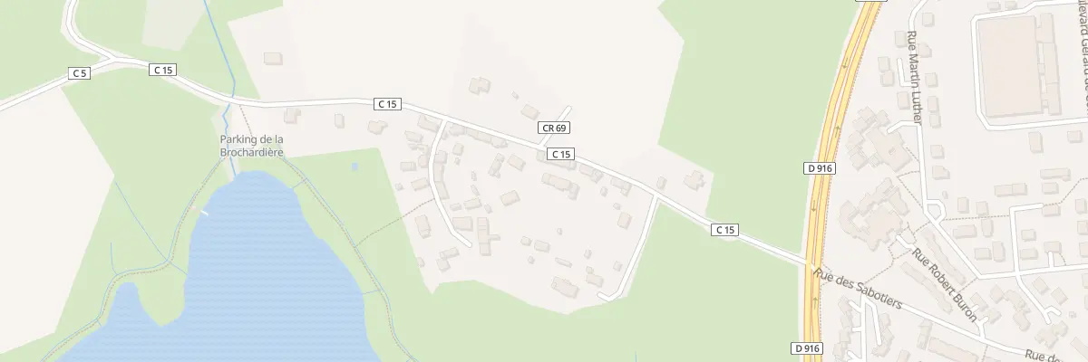 Plan du 9010 La Brochardiere à La Ferté Macé