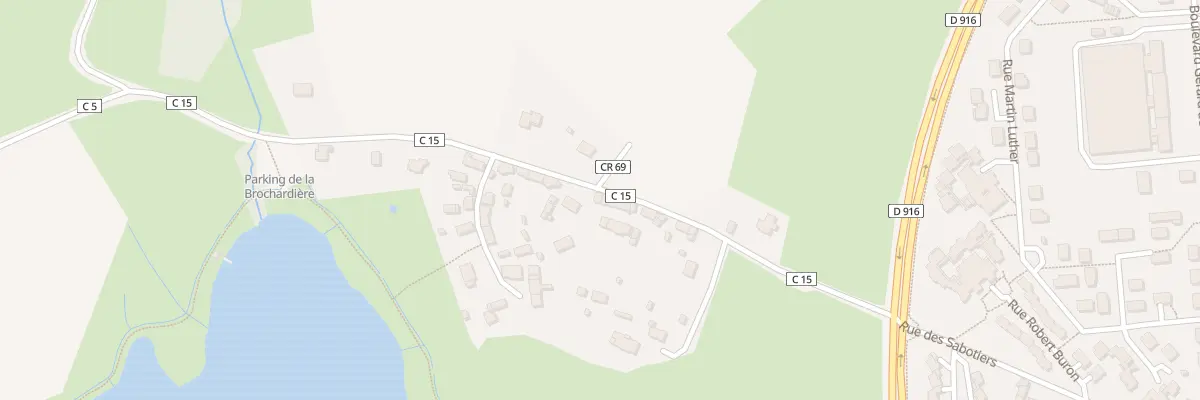Plan du 14 La Brochardiere à La Ferté Macé