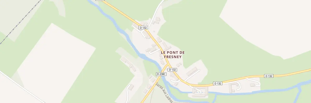 Plan du 8 Rte de la Roche Blain à Fresney-le-Puceux