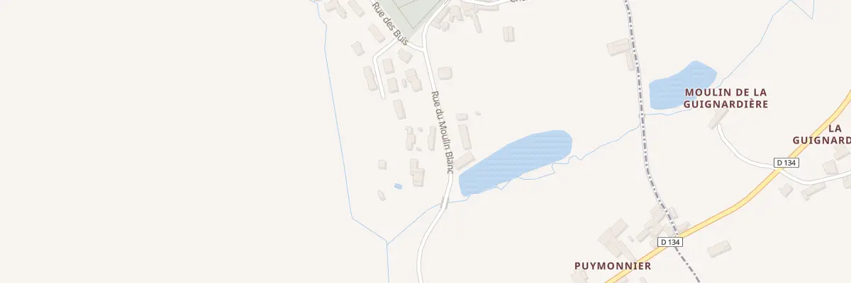 Plan du 4 Rue du Moulin Blanc à La Boissière-en-Gâtine