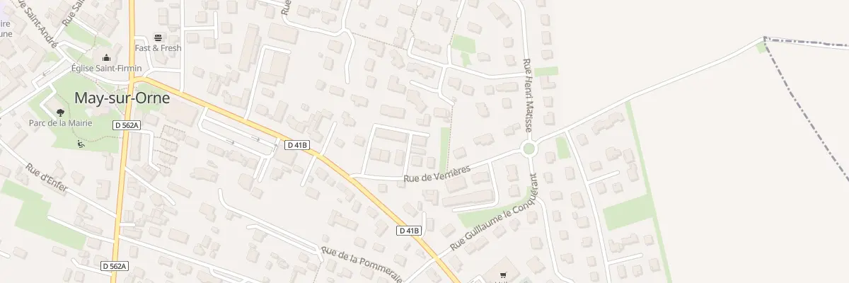 Plan du 5H Rue de Verrieres -May-Sur-Orne à Saint-Martin-de-May