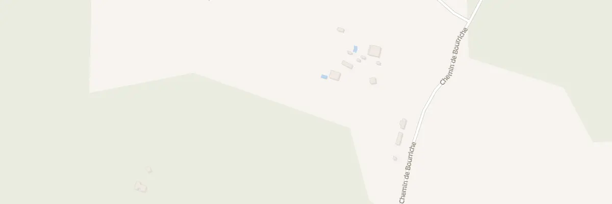 Plan du 584 Che de Bourriche à Cazalis