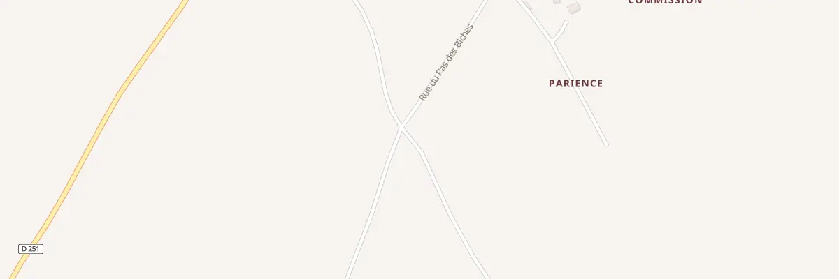 Plan du 107 Rue du Pas des Biches à Celles