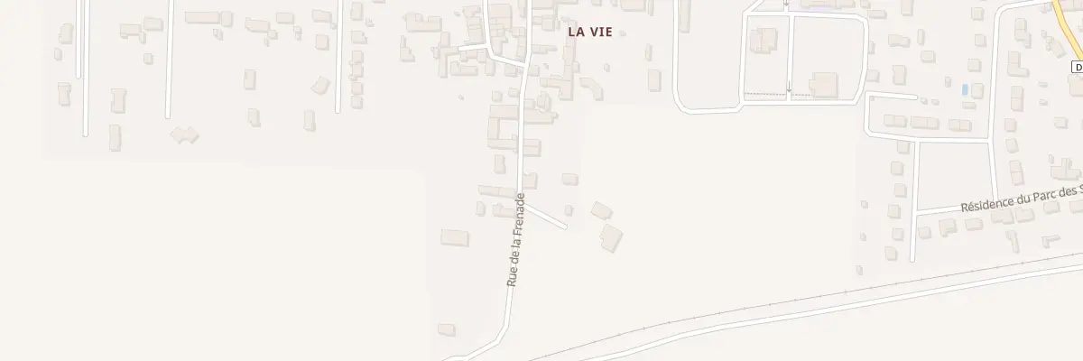 Plan du 185 Rue de la Frenade à Merpins