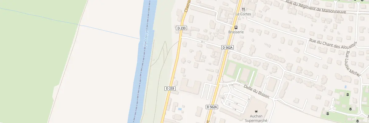 Plan du 11B Che des Coteaux à Fleury-sur-Orne