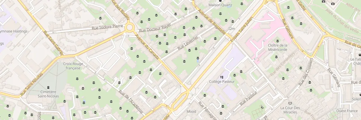 Plan du 15 Rue Leverrier à Caen