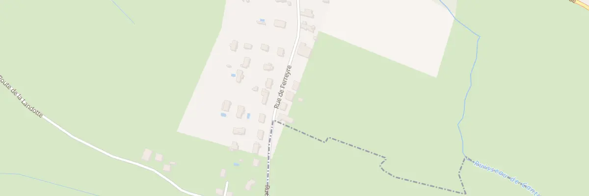 Plan du 130 Rue de Ferreyre à Izon