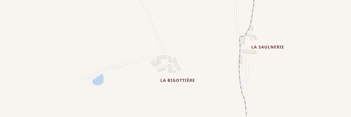 Plan du 5185 La Bigottiere à Charchigné