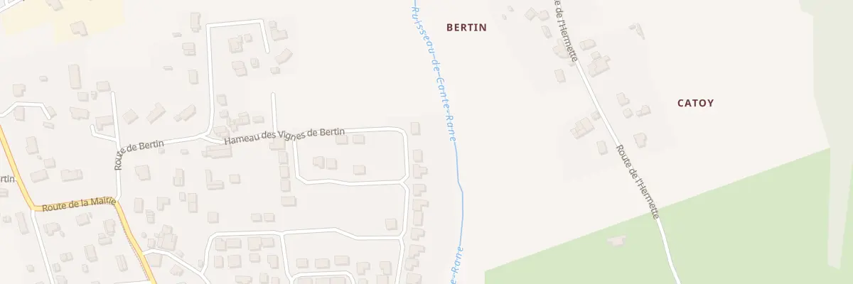 Plan du 21 Lot Ham des Vignes de Bertin à Beychac-et-Caillau
