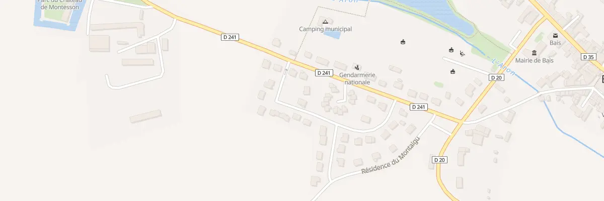 Plan du 45 Res Montaigu à Bais