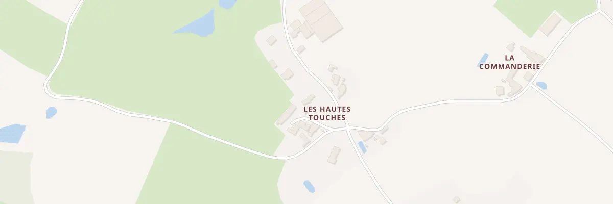 Plan du 13 Vge les Hautes Touches à Val en Vignes