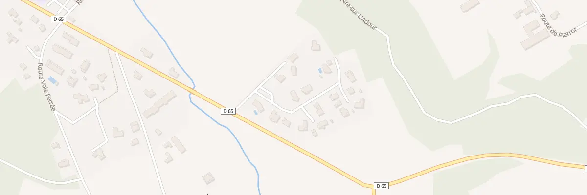 Plan du 15 Lot Communal Les Vergnes à Eugénie-les-Bains