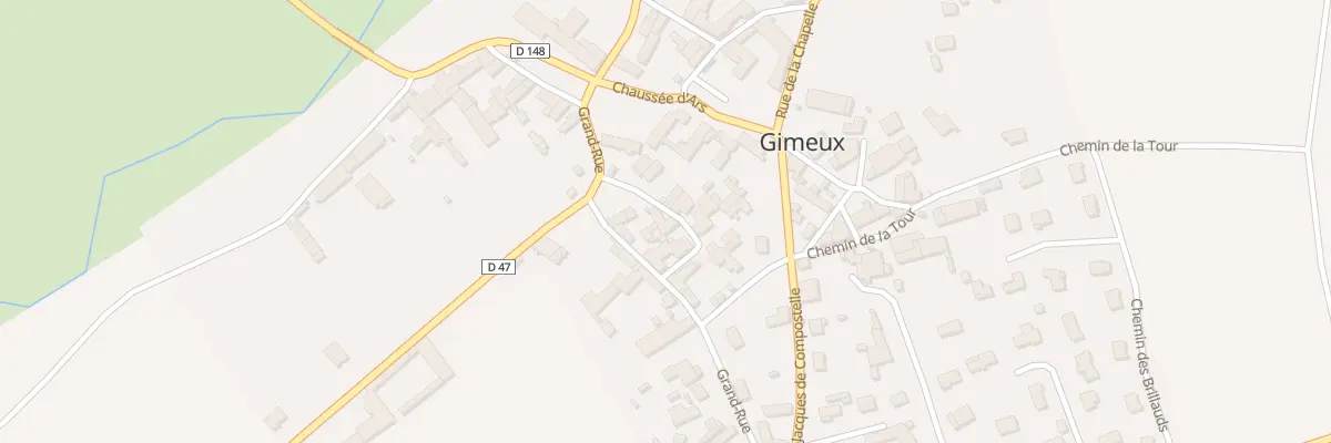 Plan du 5006 Le Bourg à Gimeux