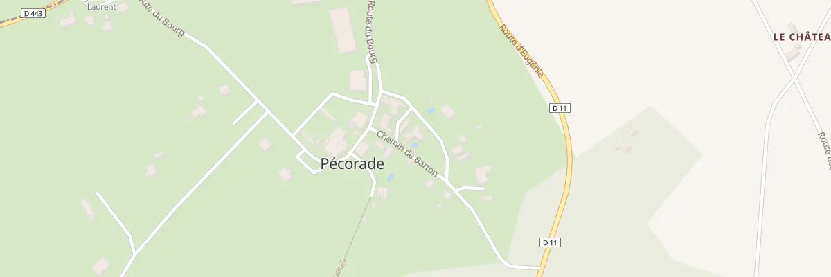 Plan du 92 Che de Jean Gros à Pécorade