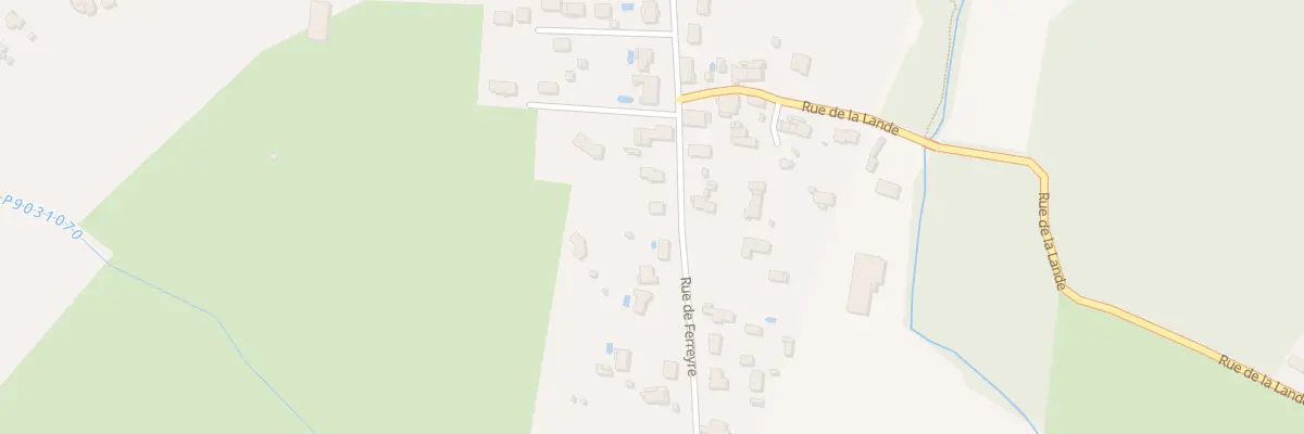 Plan du 71 Rue de Ferreyre à Izon