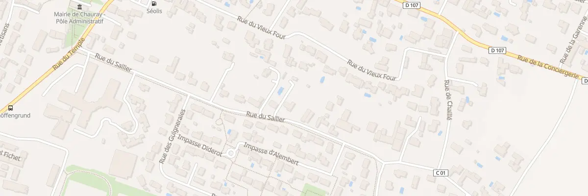 Plan du 71 Rue du Sailier à Chauray