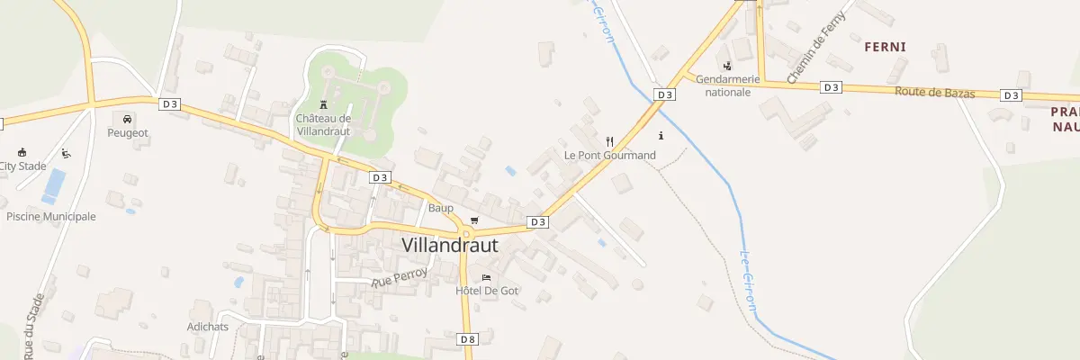 Plan du 5005 Rue Dupuy Jean à Villandraut