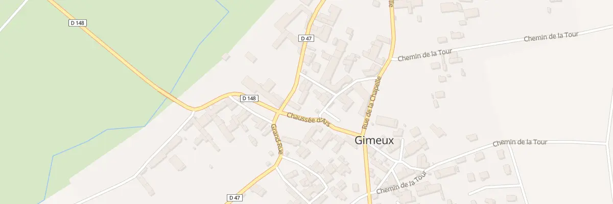 Plan du 1 Rue de la Cass à Gimeux