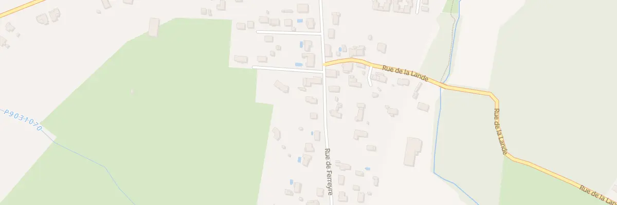 Plan du 65 Rue de Ferreyre à Izon
