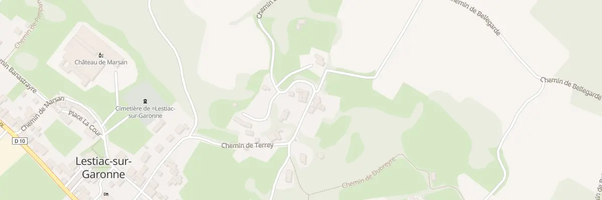 Plan du 9B Che du Terrey à Lestiac-sur-Garonne