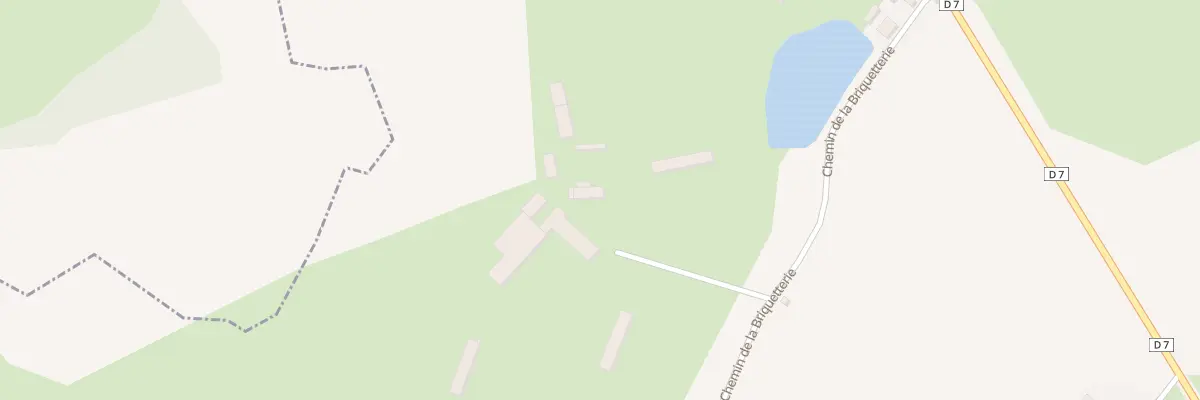 Plan du 280 Che de la Briquetterie à Sainte-Suzanne-et-Chammes