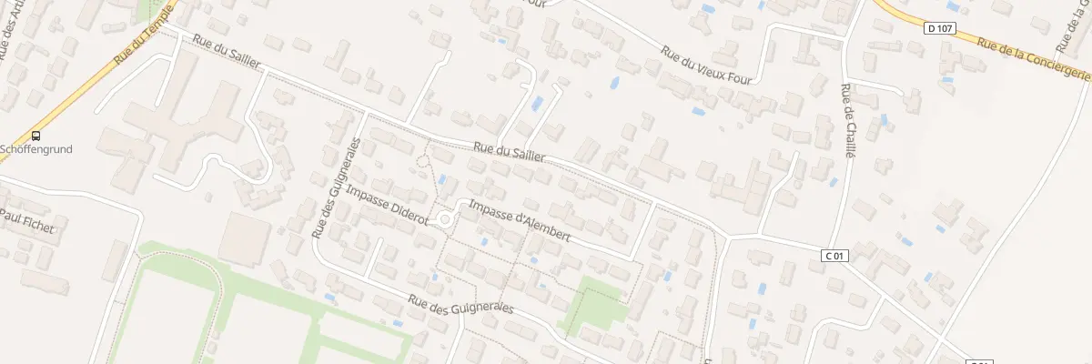 Plan du 70 Rue du Sailier à Chauray