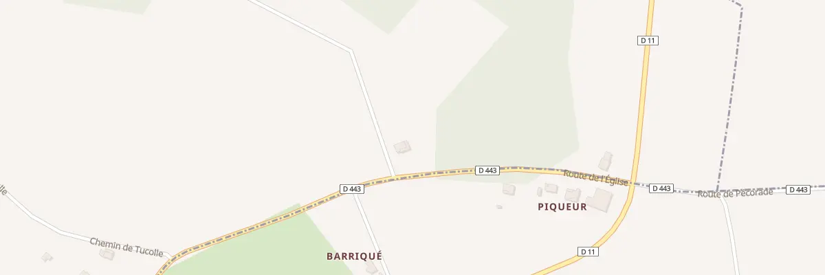 Plan du 1475 Rte du Piqueur à Castelnau-Tursan